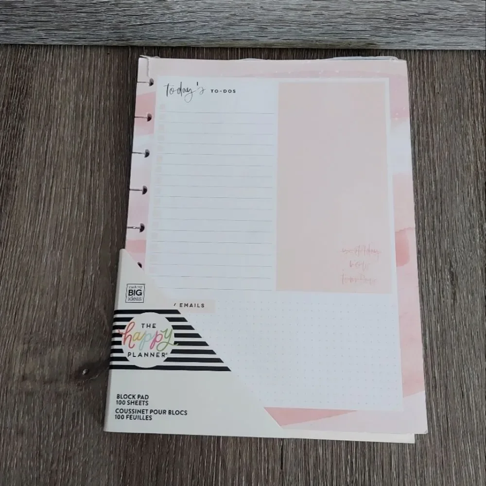 The Happy Planner Classic Block Paper Pad